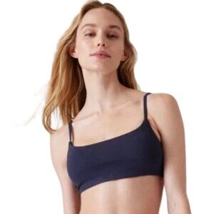 NWT Scoop Bikini Top A-C Dress Blue / Navy Size Medium